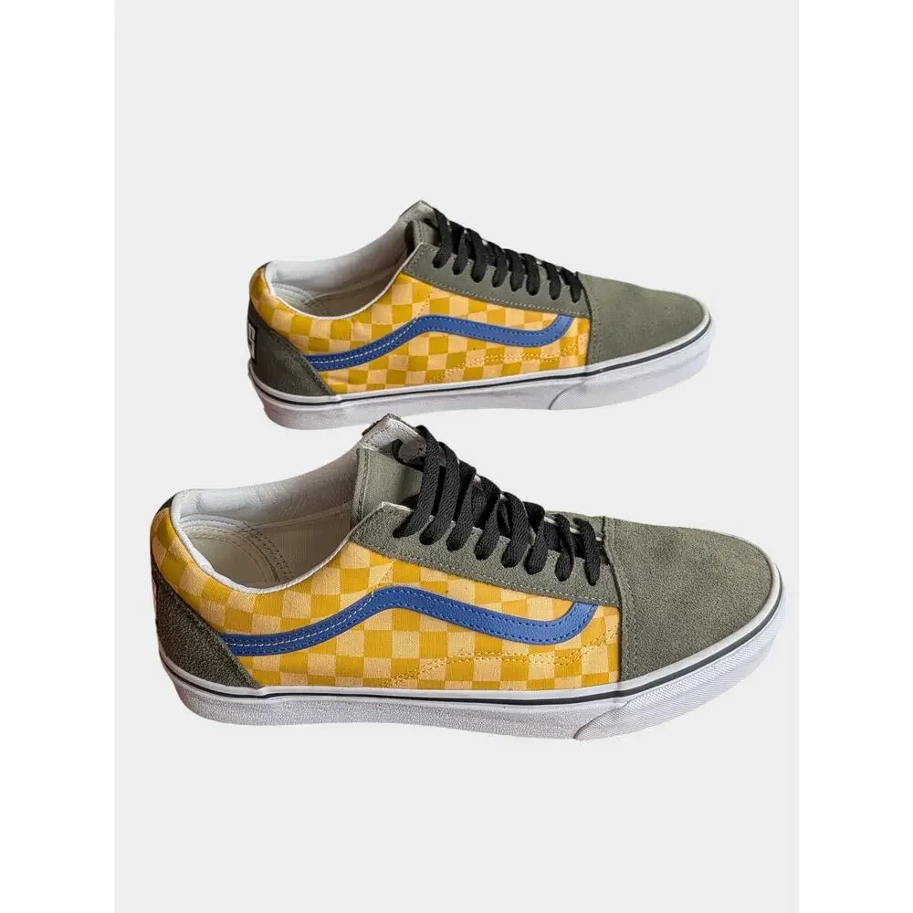 Vans Old Skool‎ Low Men’s 10.5 OTW Rally Checkerboard Skate Shoes Multicolor